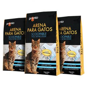 PREMIO® ARENA PARA GATOS 3PACK DE 4KG C/U