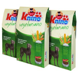 KNINO® VEGETARIANO RAZAS PEQUEÑAS 3PACK 1.5KG C/U